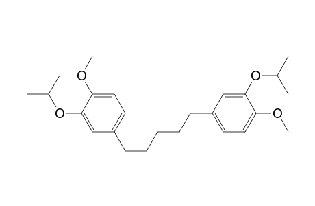 Benzene, 1,1'-(1,5-pentanediyl)bis[4-methoxy-3-(1-methylethoxy)-