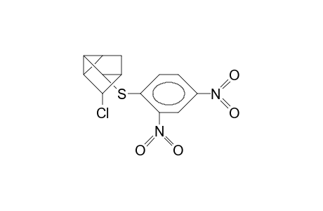 exo-3-(2,4-Dinitro-phenylthio)-endo-5-chlorotricyclo-[2.2.1.0(2,6)]-heptane