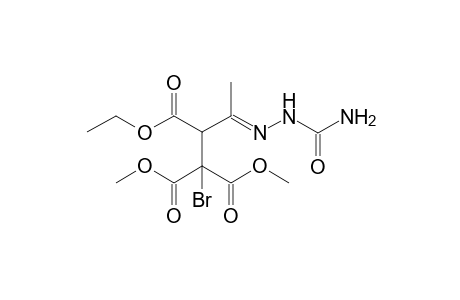 N-(Aminocarbonyl)-N'-[4-bromo-3-(ethoxycarbonyl)-4,4-di(methoxycarbonyl)buta-2-ylidene]hydrazone