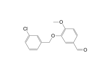 3-(3-Chloro-benzyloxy)-4-methoxy-benzaldehyde