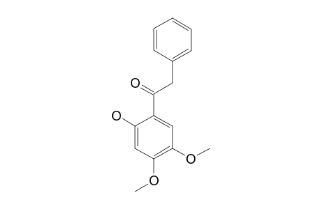 1-(2-HYDROXY-4,5-DIMETHOXYPHENYL)-2-PHENYLETHANONE