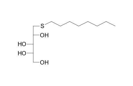 5-(octylthio)pentane-1,2,3,4-tetrol