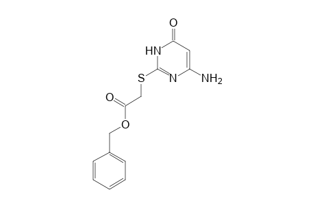 benzyl 2-[(4-amino-6-oxo-1H-pyrimidin-2-yl)sulfanyl]acetate
