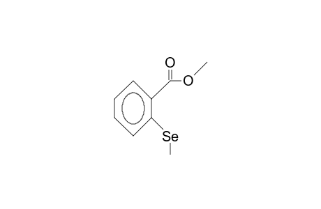 2-Methylseleno-benzoic acid, methyl ester
