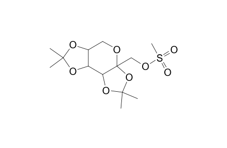 Methanesulfonic acid, (2,2,7,7-tetramethylperhydrodi[1,3]dioxolo[4,5-b:4,5-d]pyran-3a-yl), methyl ester