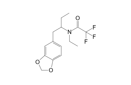 N-Ethyl-1-(3,4-methylenedioxyphenyl)butan-2-amine TFA