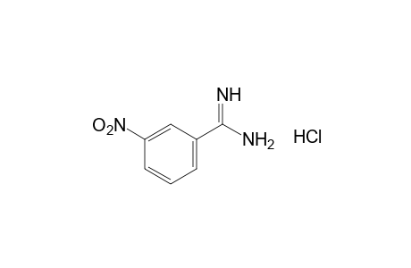 m-nitrobenzamidine, hydrochloride