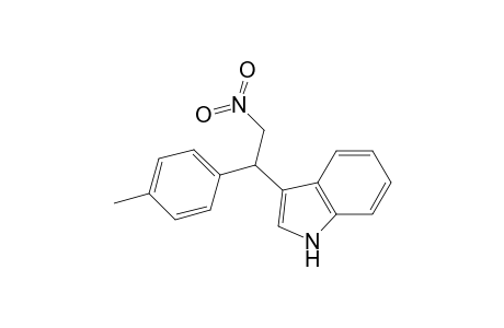 3-(1-(4-Methylphenyl)-2-nitroethyl)-1H-indole