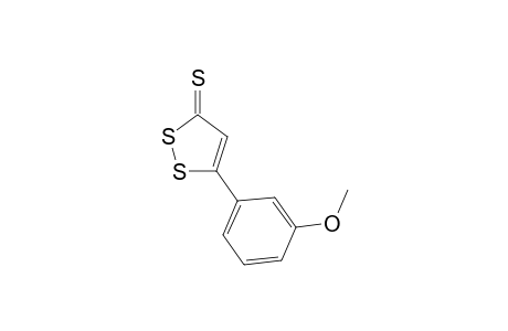 3H-1,2-Dithiole-3-thione, 5-(3-methoxyphenyl)-