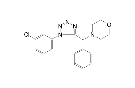 4-[[1-(3-chlorophenyl)-1H-tetraazol-5-yl](phenyl)methyl]morpholine