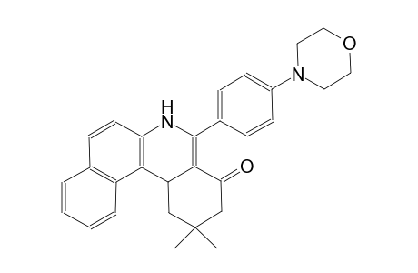 benzo[a]phenanthridin-4(1H)-one, 2,3,6,12c-tetrahydro-2,2-dimethyl-5-[4-(4-morpholinyl)phenyl]-