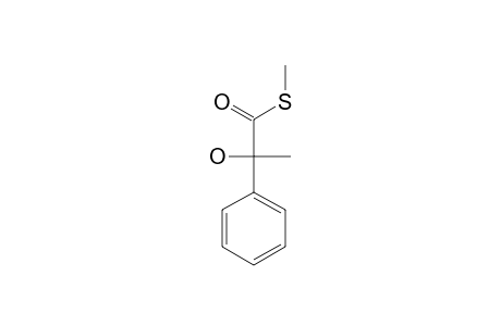 S-METHYL-2-HYDROXY-2-PHENYL-PROPANETHIOATE
