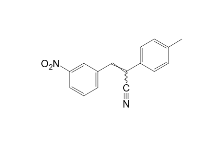 3-(m-nitrophenyl)-2-p-tolylacrylonitrile