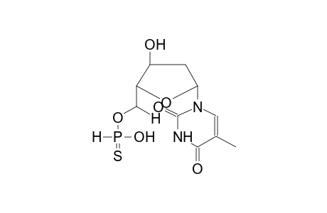 THYMIDINE-5'-H-THIOPHOSPHONATE (DIASTEREOMER 1)
