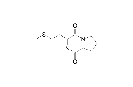 3-[2-(methylthio)ethyl]-2,3,6,7,8,8a-hexahydropyrrolo[2,1-f]pyrazine-1,4-quinone