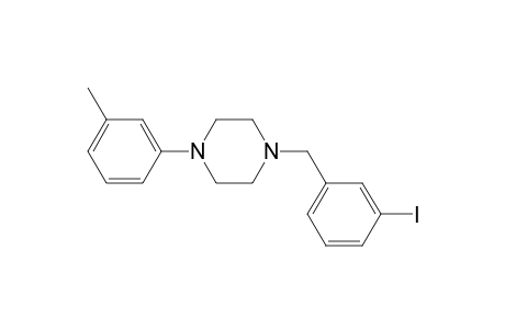 1-(3-Iodobenzyl)-4-(3-methylphenyl)piperazine