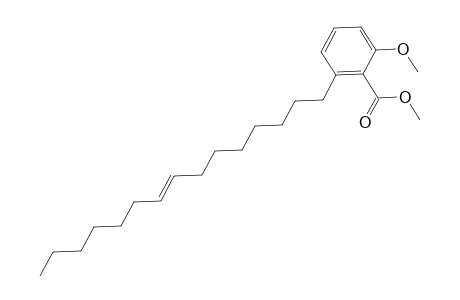 Benzoic acid, 2-methoxy-6-(8-pentadecenyl)-, methyl ester