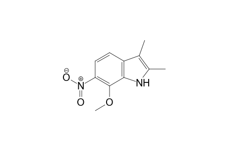 7-Methoxy-2,3-dimethyl-6-nitro-1H-indole