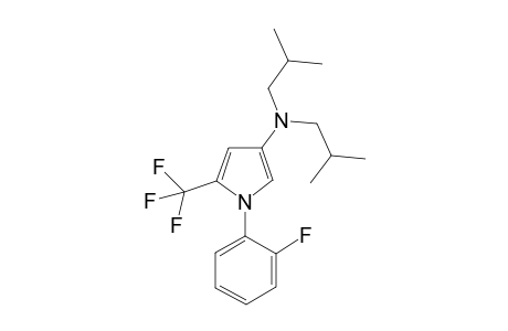 1-(2-Fluorophenyl)-N,N-diisobutyl-5-(trifluoromethyl)-1H-pyrrol-3-amine