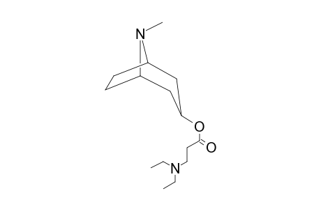 8-Methyl-8-azabicyclo[3.2.1]oct-3-yl 3-(diethylamino)propanoate