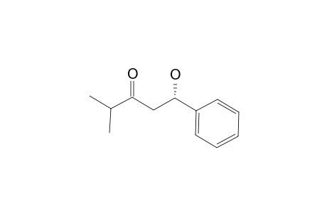 (-)-(S)-1-HYDROXY-4-METHYL-1-PHENYL-3-PENTANONE