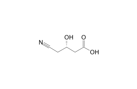 (3S)-4-cyano-3-hydroxy-butanoic acid