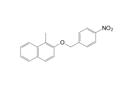 1-methoxy-2-[(p-nitrobenzyl)oxy]naphthalene