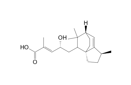 2-Pentenoic acid, 5-(1,2,3,4,5,6-hexahydro-1,5,5-trimethyl-3a,6-ethano-3aH-inden-4-yl)-4-hydroxy-2-methyl-, [1S-[1.alpha.,3a.beta.,4.beta.(2E,4S*),6.beta.]]-