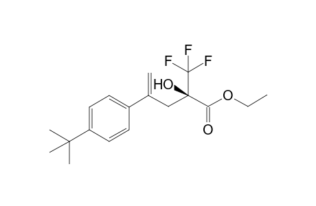 (R)-2-Hydroxy-4-(4-tert-butylphenyl)-2-trifluoromethyl-pent-4-enoic acid ethyl ester