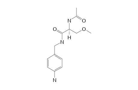 (S)-N-(4-AMINOBENZYL)-2-ACETAMIDO-3-METHOXYPROPIONAMIDE