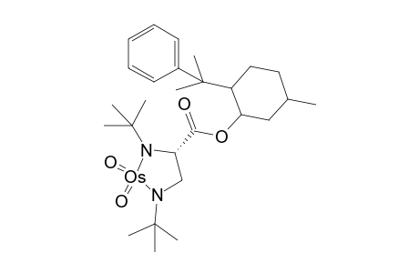 (5S)-trans-1,3-Bis(tert-butyl)-2,2-dioxo-5-[(-)-(8-phenylmenthyloxycarbonyl]-2-osama(VI)imidazolidine