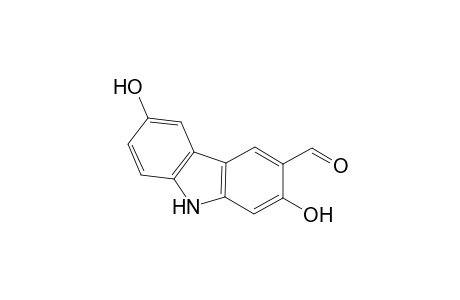 2,6-Dihydroxy-9H-carbazole-3-carbaldehyde