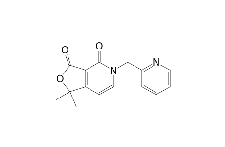 1,1-Dimethyl-5-((pyridine-2-yl)methyl)furo[3,4-c]pyridine-3,4(1H,5H)-dione