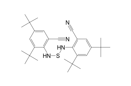 N,N'-Bis(2,4-di-tert-butyl-6-cyanophenyl)diaminosulfur