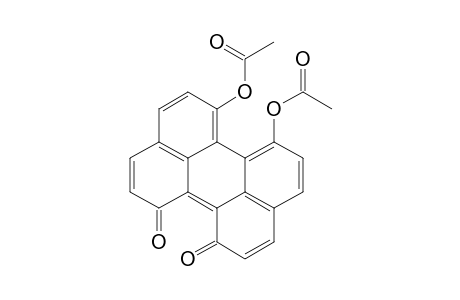 1,12-Perylenedione, 6,7-bis(acetyloxy)-