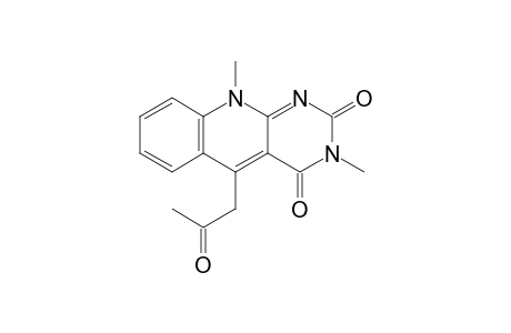 3,10-dimethyl-5-(2oxypropyl)pyrimido[4,5-b]quinolin-2,4(3H,10H)-dione