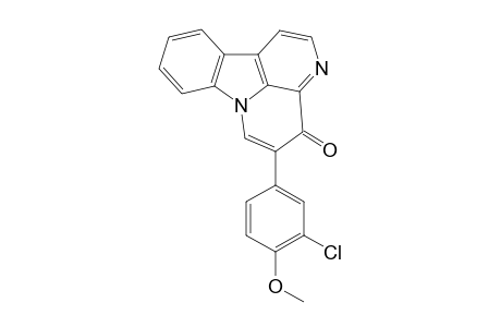 5-(3-Chloro-4-methoxyphenyl)-canthin-4-one