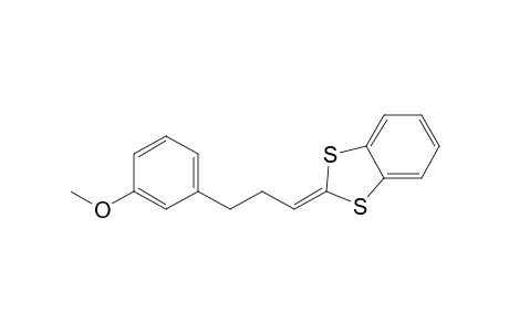 1,3-Benzodithiole, 2-[3-(3-methoxyphenyl)propylidene]-