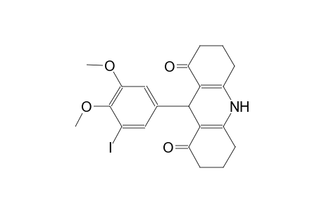 9-(3-iodo-4,5-dimethoxyphenyl)-3,4,6,7,9,10-hexahydro-1,8(2H,5H)-acridinedione