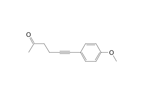 6-(4-Methoxyphenyl)-5-hexyn-2-one