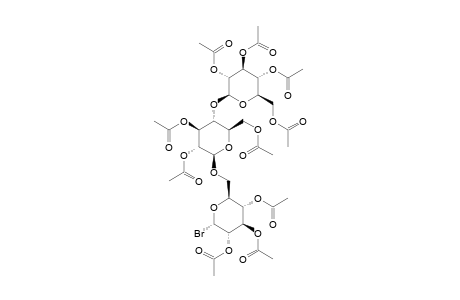 BETA-D-GLUCOPYRANOSYL-(1->4)-BETA-D-GLUCOPYRANOSYL-(1->6)-ALPHA-D-GLUCOPYRANOSYLBROMIDE-DECAACETATE