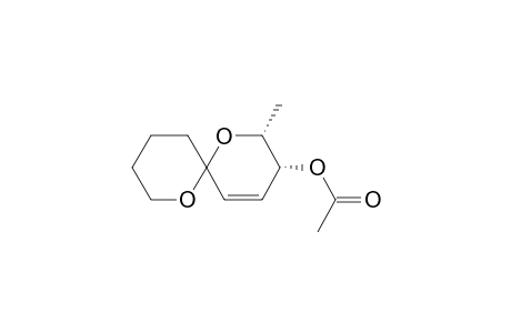 cis-3-Acetoxy-2-methyl-1,7-dioxaspiro[5.5]undec-4-ene