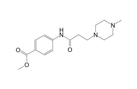 Methyl 4-([3-(4-methyl-1-piperazinyl)propanoyl]amino)benzoate