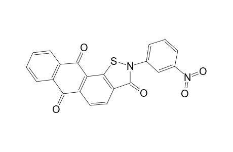 2-(3-nitrophenyl)naphtho[2,3-g][1,2]benzothiazole-3,6,11-trione