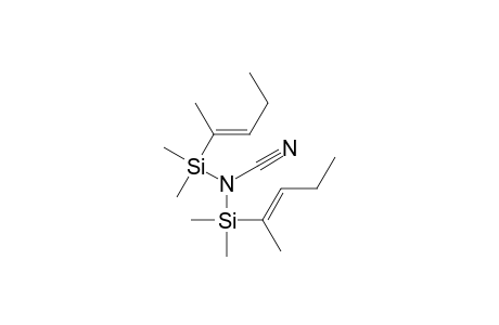 Bis[dimethyl(1-methyl-1-butenyl)sioyl]cyanamide