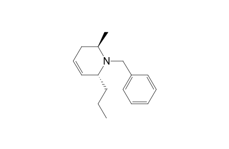 1-Benzyl-trans-2-propyl-6-methyl-3-piperideine