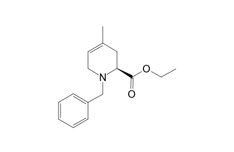 (6R/S)-1-Benzyl-6-ethoxycarbonyl-4-methyl-3,4-didehydropiperidine