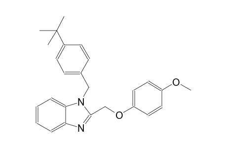 1H-benzimidazole, 1-[[4-(1,1-dimethylethyl)phenyl]methyl]-2-[(4-methoxyphenoxy)methyl]-