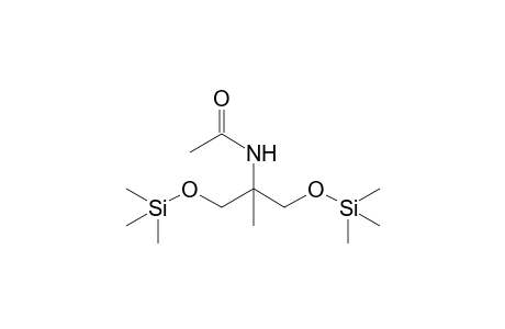 Propane-1,3-diol <2-acetylamino-2-methyl->, di-TMS