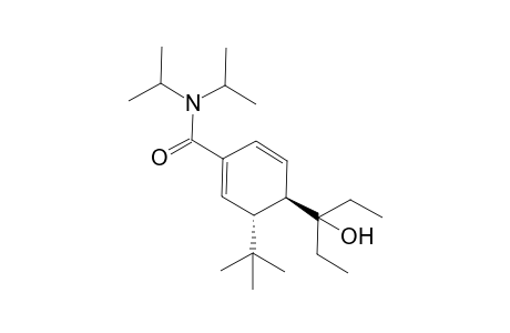 N,N-Diisopropyl-4-tert-butyl-3-(1-ethyl-1-hydroxypropyl)-1,5-cyclohexadiene-1-carboxamide